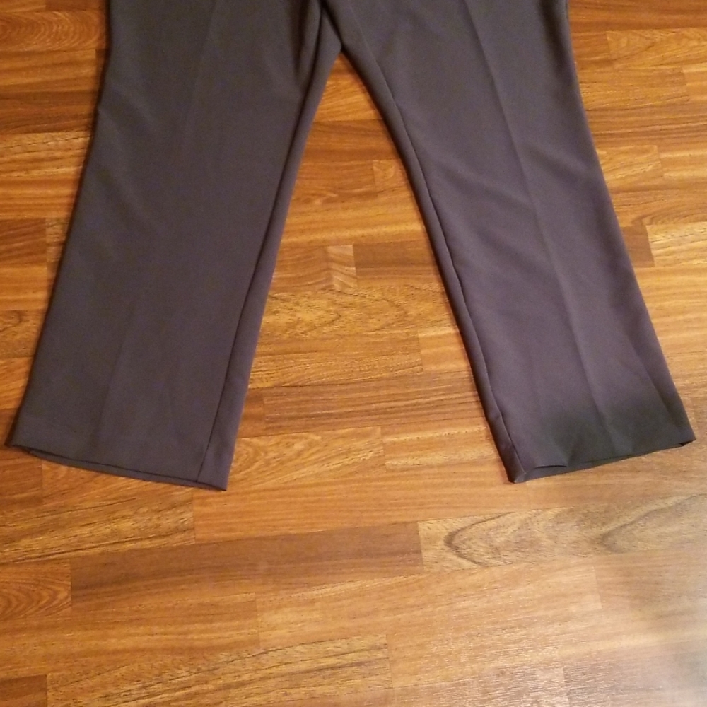 New Gray Worthington Perfect Trousers Sz. 20W - Picture 3 of 7